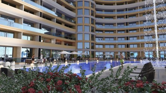 Bellagio Apartments in Long Beach, Iskele