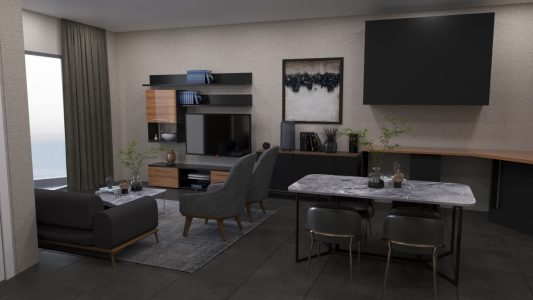 CC Tower Apartments in Bogaz, Iskele