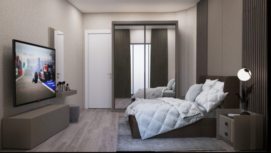 CC Tower Apartments in Bogaz, Iskele