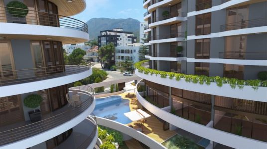 CC Tower Apartments in Bogaz, Iskele