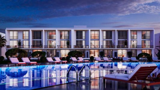 Courtyard Platinum Apartments in Bogaz, Iskele
