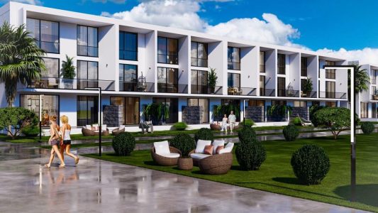 Courtyard Platinum Apartments in Bogaz, Iskele