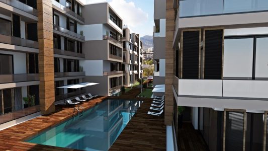 Diamond Park Apartments in Kyrenia Center, Kyrenia