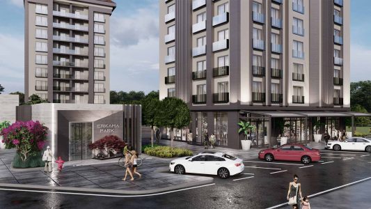 Erkama Park Apartments in Beylikduzu, Istanbul