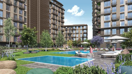 Maslak Koru Apartments in Sariyer, Istanbul
