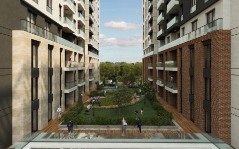 Mega Garden Park Apartments in Zeytinburnu, Istanbul