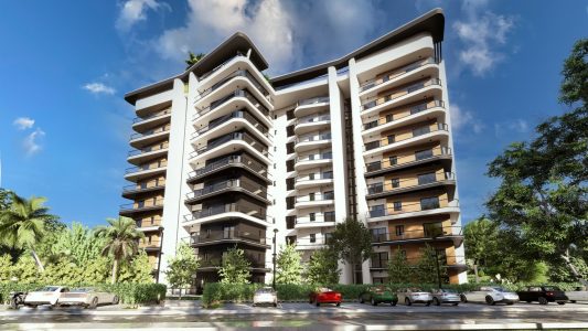 Isatis Infinity Apartments in Long Beach, Iskele