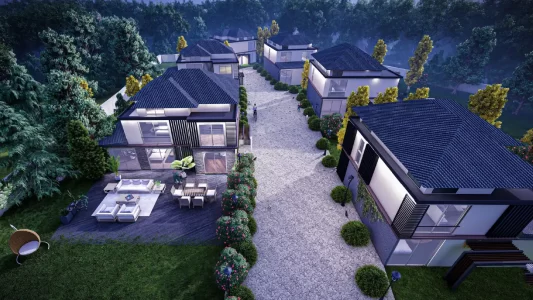 Turn Omerli Villas in Cekmekoy, Istanbul