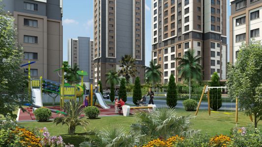 Yucel Park Apartments in Kartal, Istanbul