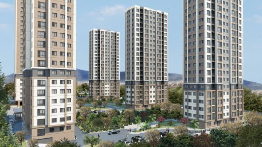 Yucel Park Apartments in Kartal, Istanbul