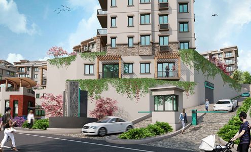 Boutique Panorama Apartments in Basaksehir, Istanbul