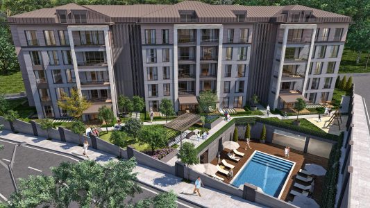 İCS Vivere Apartments in Eyupsultan, Istanbul