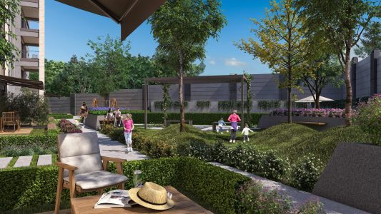 İCS Vivere Apartments in Eyupsultan, Istanbul