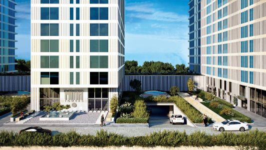 Mina Towers Apartments in Kadikoy, Istanbul
