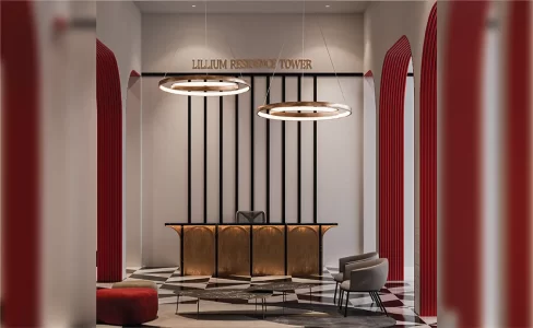 Lilium Tower by Tiger Properties at JVT, Dubai