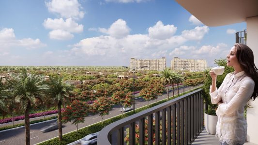 Symphony Apartments by Nshama Developers at Town Square, Dubai