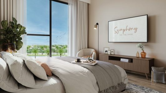 Symphony Apartments by Nshama Developers at Town Square, Dubai