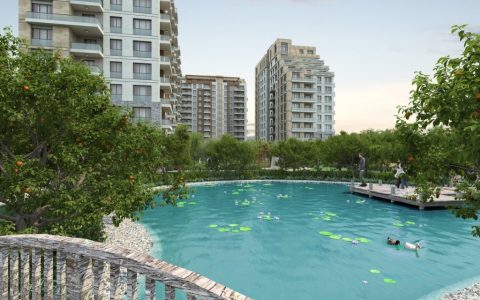 Favorist Gol Evleri apartments in Buyukcekmece, Istanbul