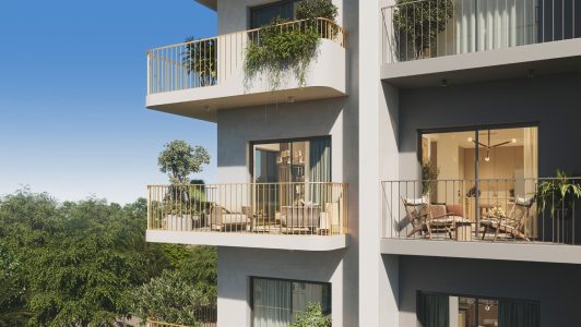 Weybridge Gardens at Dubailand by Leos