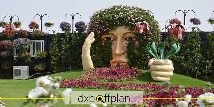 عکسها و رسانههای اجتماعی باغ گل معجزه دبی