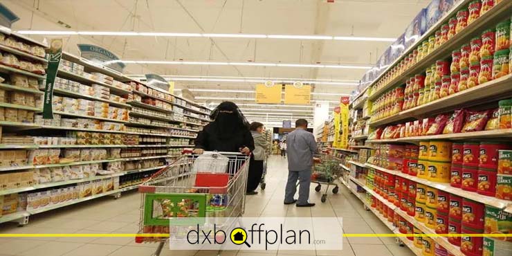 میانگین قیمت غذا در دبی