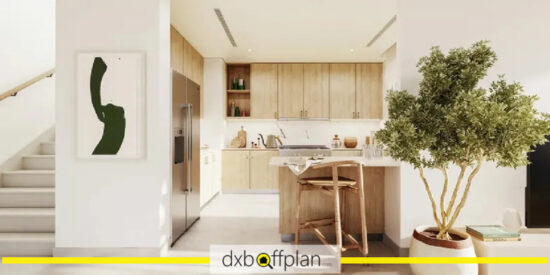 BAYZ 102 - Modern Kitchen: A sleek, modern kitchen in BAYZ 102 featuring high-end appliances and stylish cabinetry.