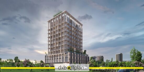 Exterior view of Hyde Walk by Imtiaz showcasing modern architecture in Jumeirah Garden City