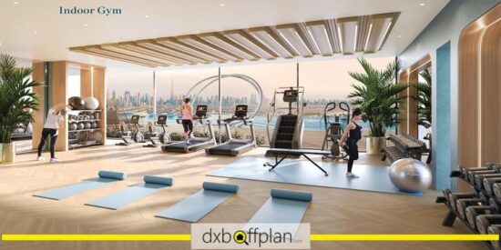 Oasiz by Danube - Gym: Spacious fitness center equipped with modern workout machines and bright, motivating decor.