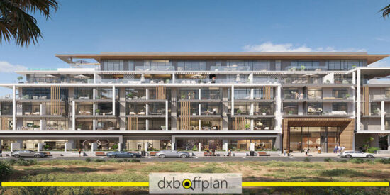 Oxford Terraces Exterior View: Panoramic view of Oxford Terraces showcasing modern architecture and greenery.