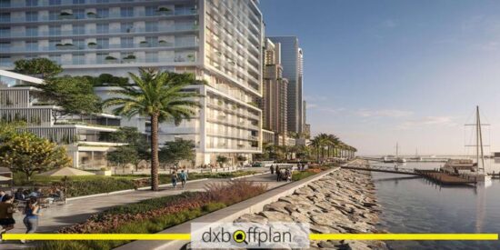 Saria: Easy access to main roads and public transportation links from Dubai Maritime City.