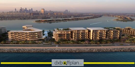 The Alba Residences private beach access with sun loungers.