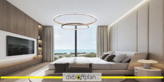 Delphine Beach Residences - Bedroom: Serene bedroom with elegant decor and beach views.