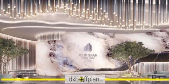 Elie Saab Apartments - Lobby: Elegant lobby with high ceilings and sophisticated seating.