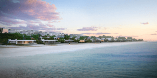 Seaside Hills Residences – Private beach access at Al Zorah.