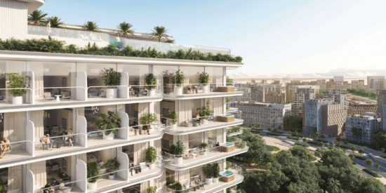 Cove Edition 3 with breathtaking views of the city skyline, perfect for relaxation.
