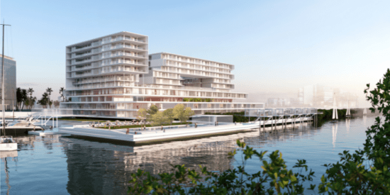 Gateway Porto Al Zorah: Mediterranean-inspired apartment exterior with modern design.