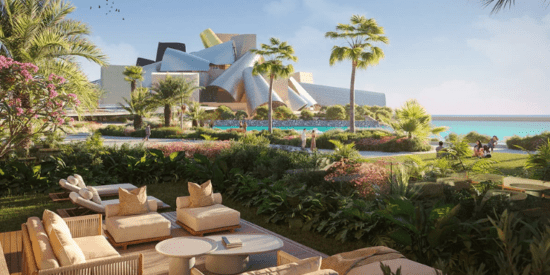 View from Nobu Residences – breathtaking views of the sea and beach.