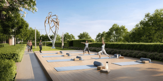 Terra Heights at Expo Living, state-of-the-art fitness center.