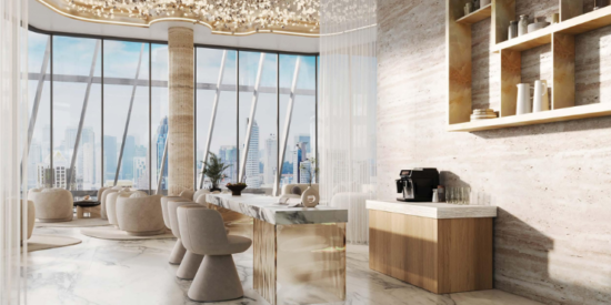 Flexible office spaces at The One designed to foster creativity and productivity. 