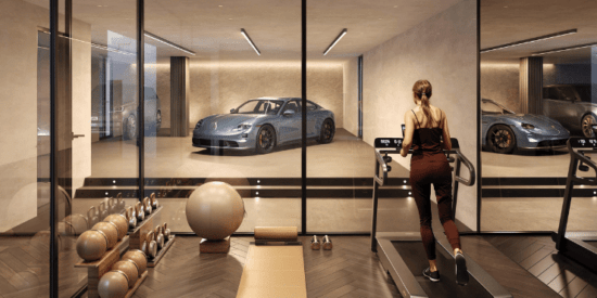 Bo Monde at Tilal Al Ghaf: Modern mansion with expansive floor-to-ceiling windows