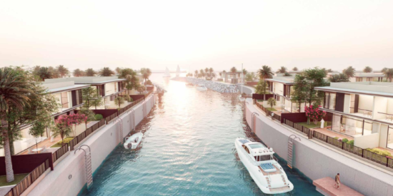 Falcon Island luxury villa with stunning views of the Arabian Sea