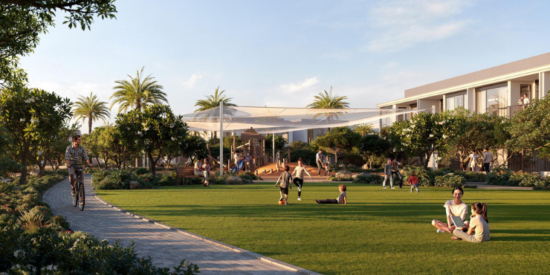 Children’s play area in the family-friendly Greenspoint community
