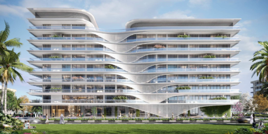 Bond Enclave Arjan exterior view showcasing modern architecture and luxury apartments
