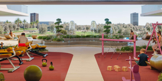 Samana Parkville Dubai Land Residence Complex | Luxury Apartments with Private Pools