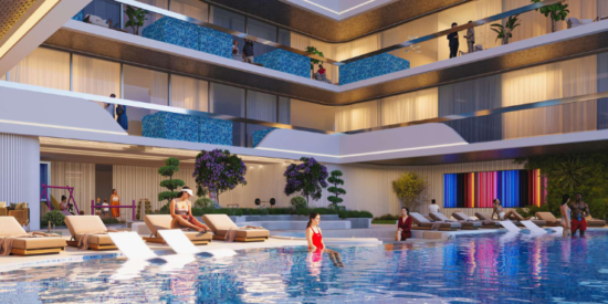 Samana Parkville Dubai Land Residence Complex | Luxury Apartments with Private Pools