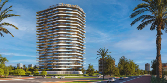 Samana Parkville Dubai Land Residence Complex | Luxury Apartments with Private Pools