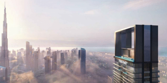 فندق وبرج ترامب الدولي في دبي، الإمارات العربية المتحدة