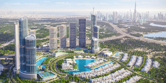 برج 340 ريفرسايد كريسنت في شوبا هارتلاند 2، دبي