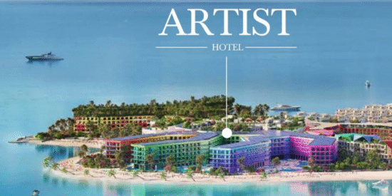 Artist Hotel at The World Islands, Dubai