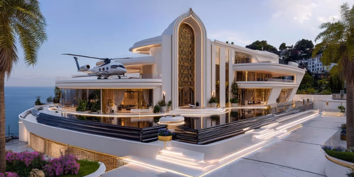 A Private Billion-Dirham Palace in Palm Jumeirah